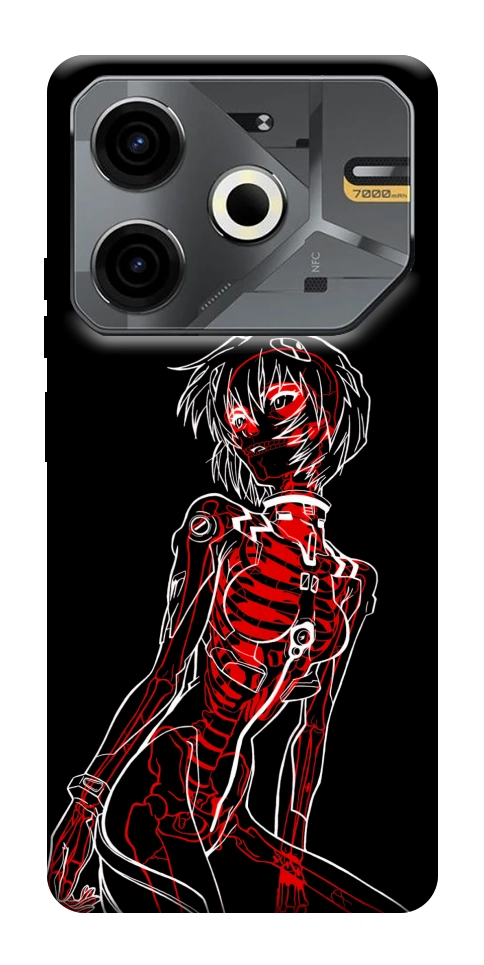 Чехол Rei skeleton для TECNO Pova 6 Neo (LI6)