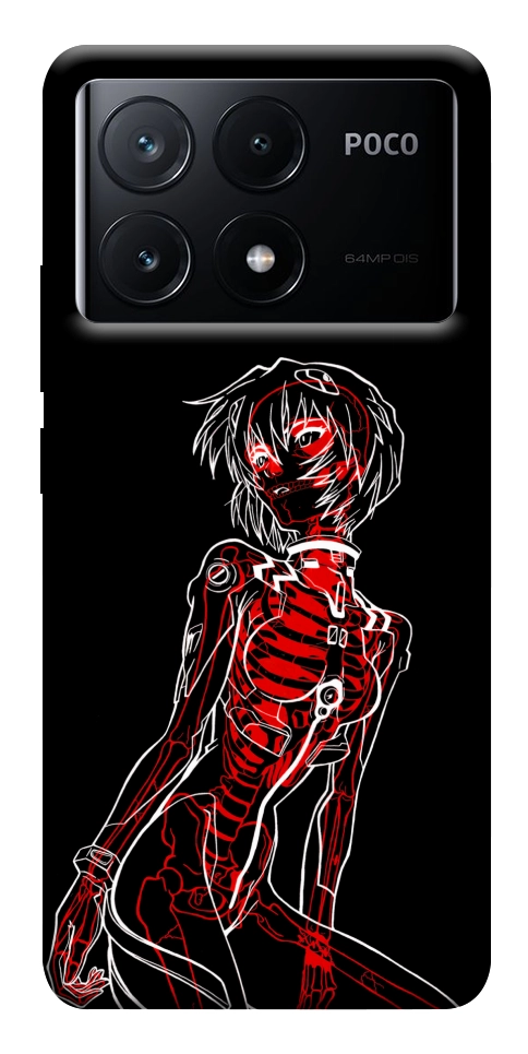 Чехол Rei skeleton для Xiaomi Poco X6 Pro