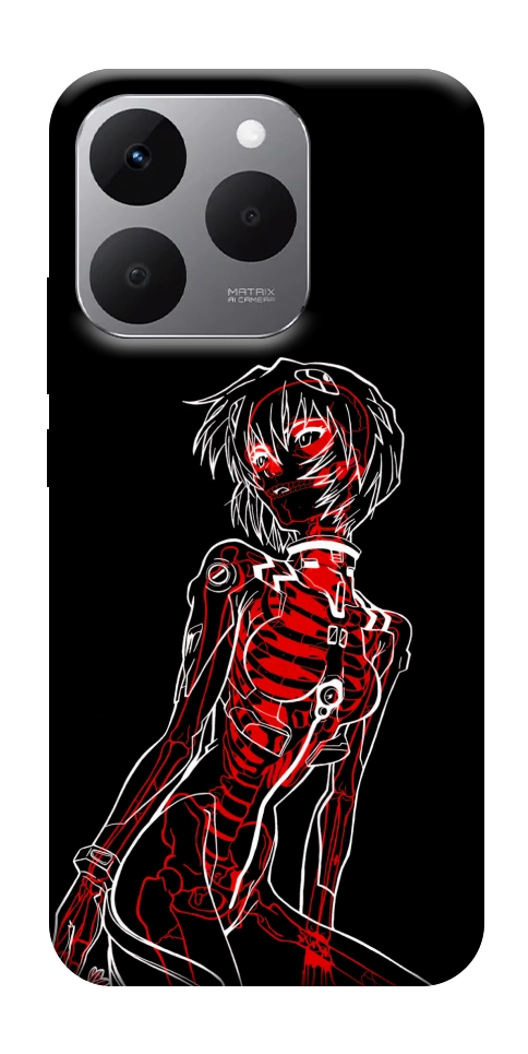 Чехол Rei skeleton для Realme 15T