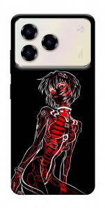 Чехол Rei skeleton для ZTE Blade A76 4G