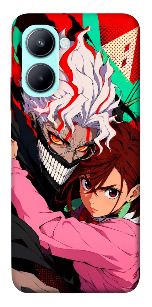 Чехол Crazy duo для Realme C33