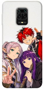 Чехол Frieren and friends для Xiaomi Redmi Note 9 Pro