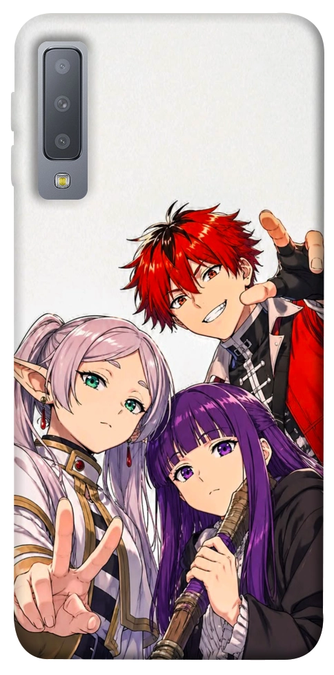 Чехол Frieren and friends для Galaxy A7 (2018)