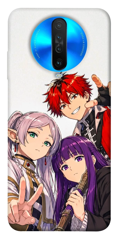 Чехол Frieren and friends для Xiaomi Redmi K30