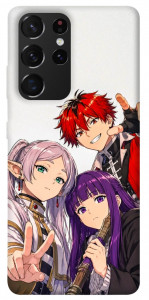 Чохол Frieren and friends для Galaxy S21 Ultra