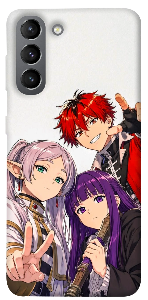 Чехол Frieren and friends для Galaxy S21