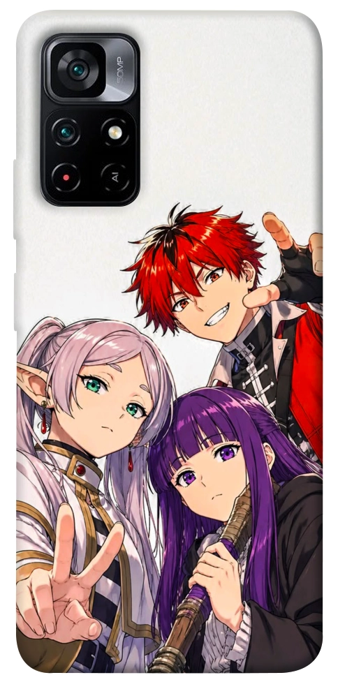 Чехол Frieren and friends для Xiaomi Poco M4 Pro 5G