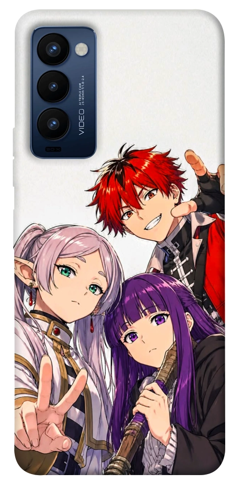 Чохол Frieren and friends для TECNO Camon 18