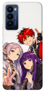 Чохол Frieren and friends для Tecno Camon 18