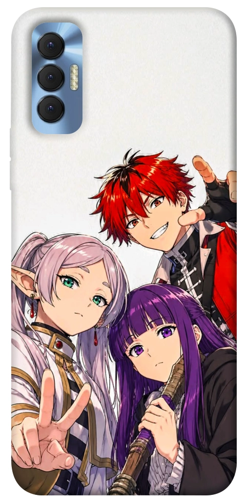 Чохол Frieren and friends для TECNO Spark 8P