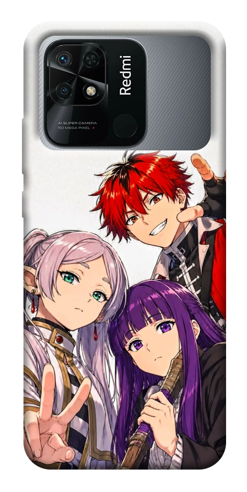 Чехол Frieren and friends для Xiaomi Redmi 10C