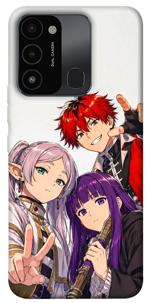 Чехол Frieren and friends для TECNO Spark Go 2022 (KG5m)