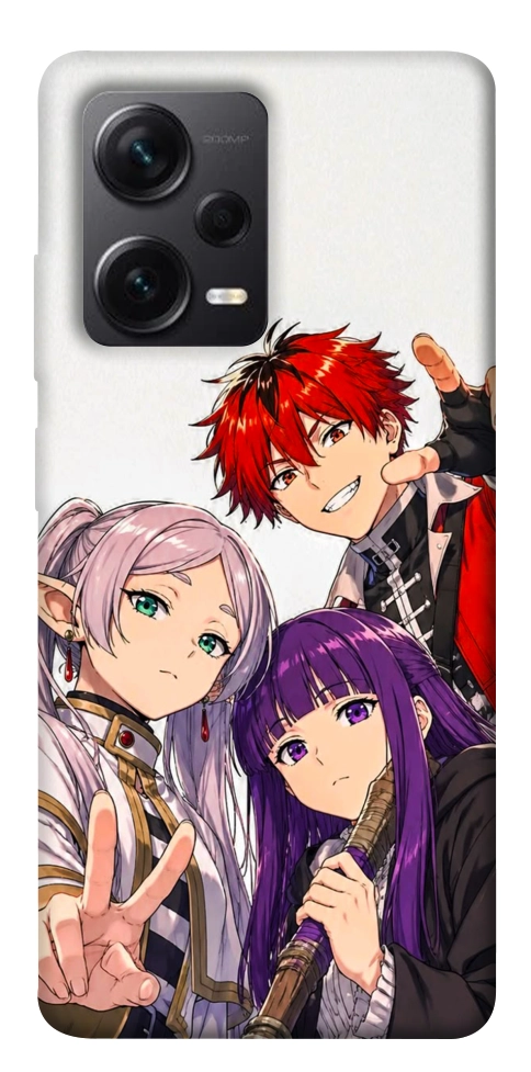 Чехол Frieren and friends для Xiaomi Redmi Note 12 Pro+