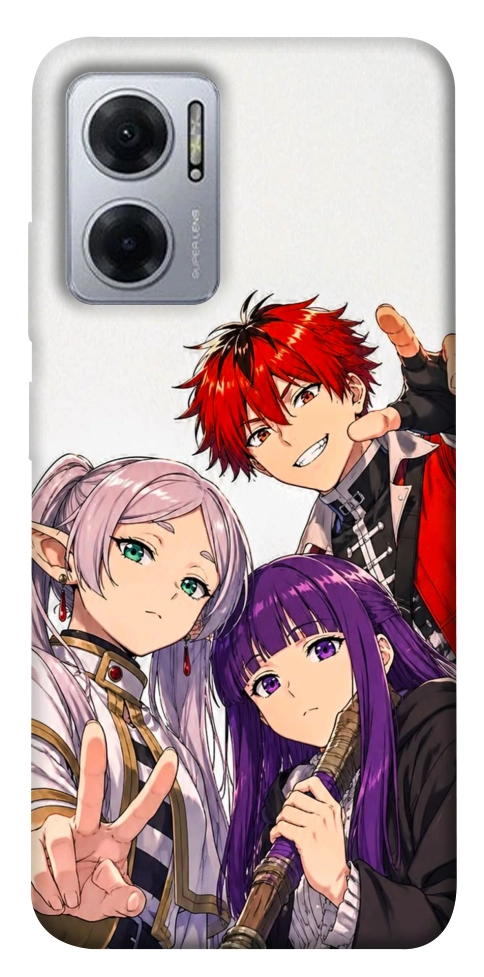 Чехол Frieren and friends для Xiaomi Redmi Note 11E