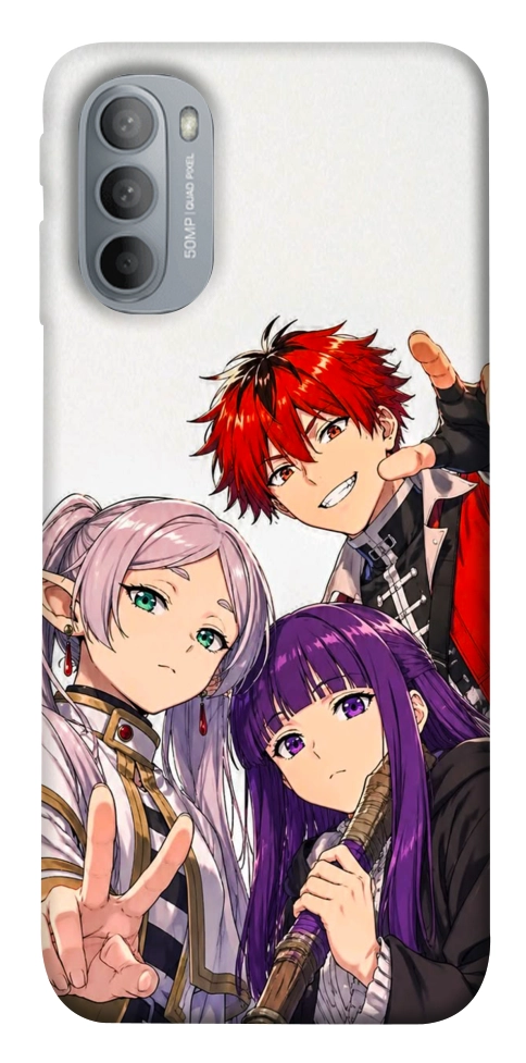 Чехол Frieren and friends для Motorola Moto G31