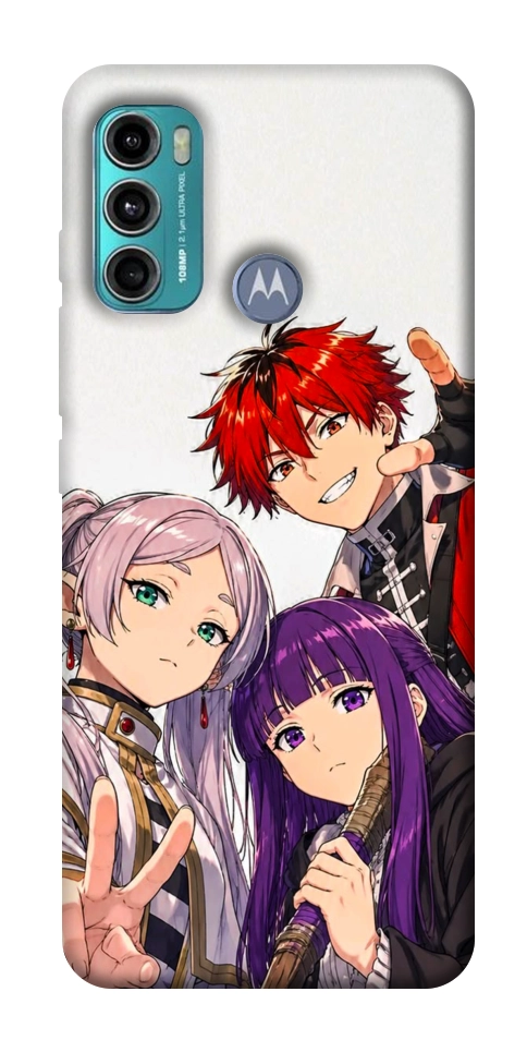 Чехол Frieren and friends для Motorola Moto G60