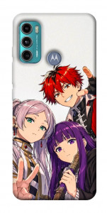 Чехол Frieren and friends для Motorola Moto G60