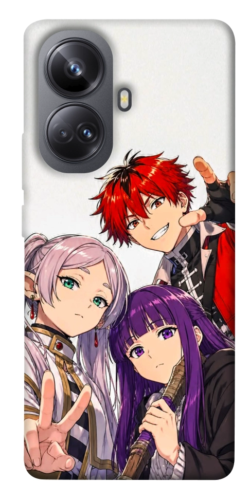 Чехол Frieren and friends для Realme 10 Pro+