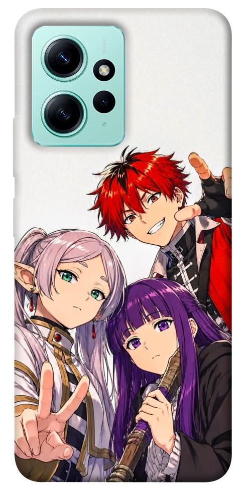Чехол Frieren and friends для Xiaomi Redmi Note 12 4G
