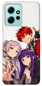 Чехол Frieren and friends для Xiaomi Redmi Note 12 4G