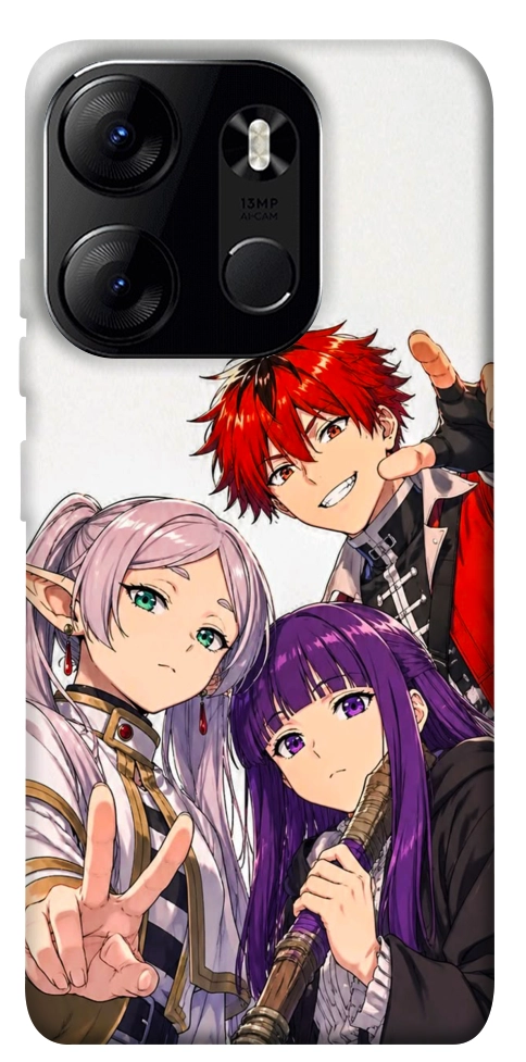 Чохол Frieren and friends для Tecno Spark Go 2023