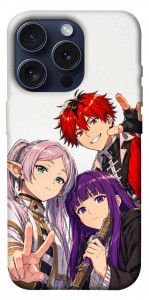Чехол Frieren and friends для iPhone 15 Pro
