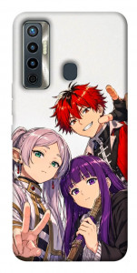Чохол Frieren and friends для TECNO Camon 17