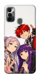 Чохол Frieren and friends для TECNO Spark 7