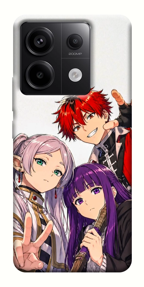 Чехол Frieren and friends для Xiaomi Redmi Note 13 Pro 4G