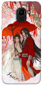 Чехол Between petals для Galaxy J6 (2018)
