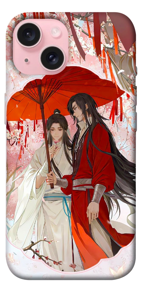 Чохол Between petals для iPhone 15