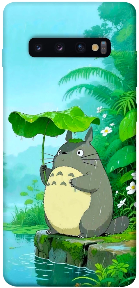 Чехол My friend totoro для Galaxy S10 Plus (2019)