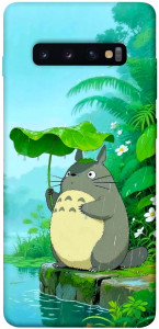 Чехол My friend totoro для Galaxy S10 Plus (2019)