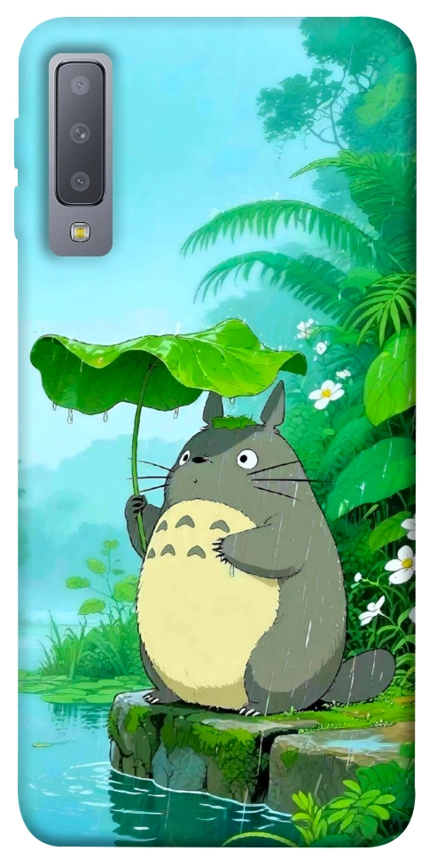 Чехол My friend totoro для Galaxy A7 (2018)