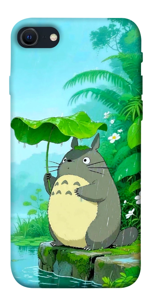 Чехол My friend totoro для iPhone SE (2022)