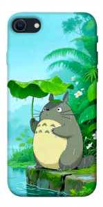 Чехол My friend totoro для iPhone SE (2022)