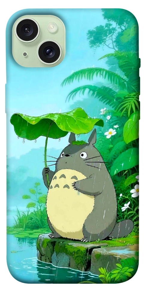Чехол My friend totoro для iPhone 15 Plus