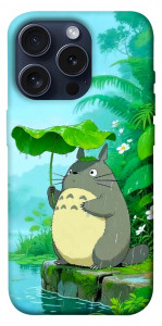 Чехол My friend totoro для iPhone 15 Pro