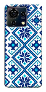 Чохол Синя вишиванка для ZTE Blade V50 Vita