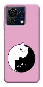 Чохол Коти інь-янь для ZTE Blade V50 Vita