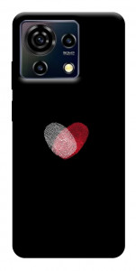 Чохол Fingerprint heart для ZTE Blade V50 Vita