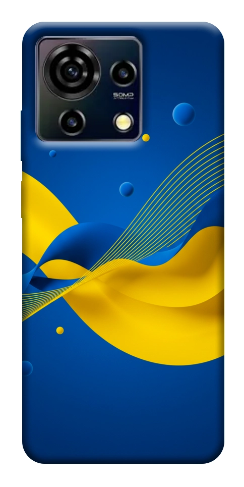 Чохол Жовто-синя гармонія для ZTE Blade V50 Vita