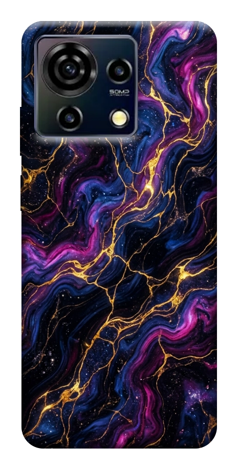 Чохол Purple space marble для ZTE Blade V50 Vita