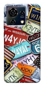 Чохол License plate для ZTE Blade V50 Vita