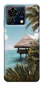 Чохол Тропічний острів для ZTE Blade V50 Vita