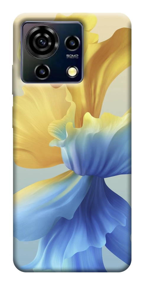 Чехол Абстрактный цветок для ZTE Blade V50 Vita