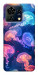 Чехол Neon jellyfishes для ZTE Blade V50 Vita