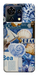 Чохол Морський колаж для ZTE Blade V50 Vita