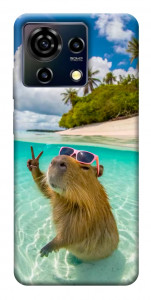 Чохол Сapybara vacation для ZTE Blade V50 Vita