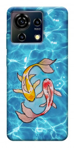 Чохол Koi fish для ZTE Blade V50 Vita